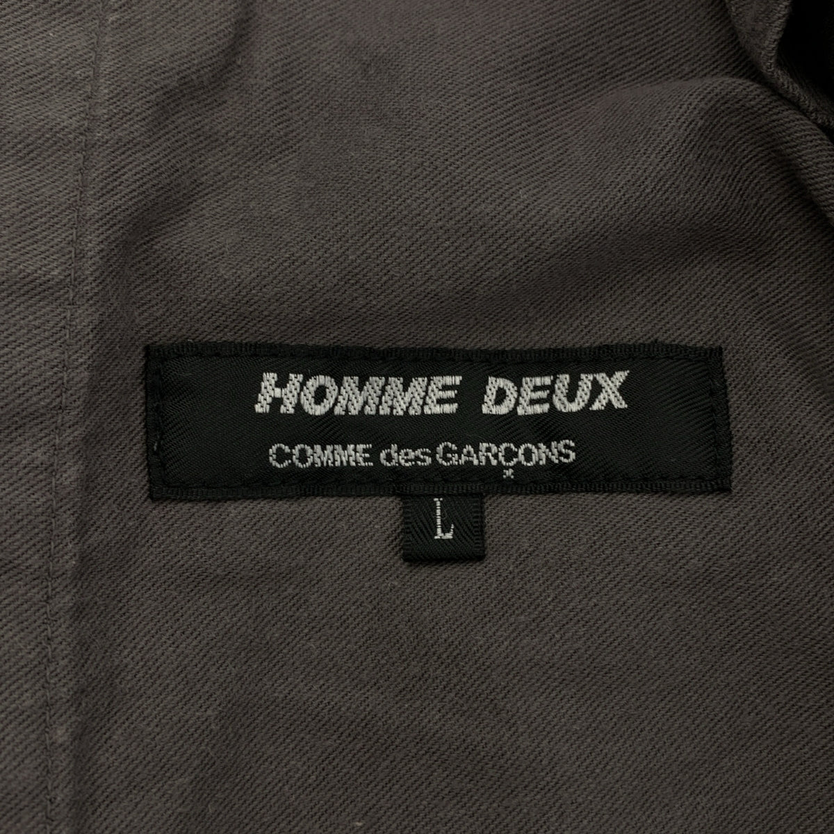 COMME des GARCONS HOMME DEUX / 콤데 갤슨 옴두 | 2020SS | 염색 가공 총무늬