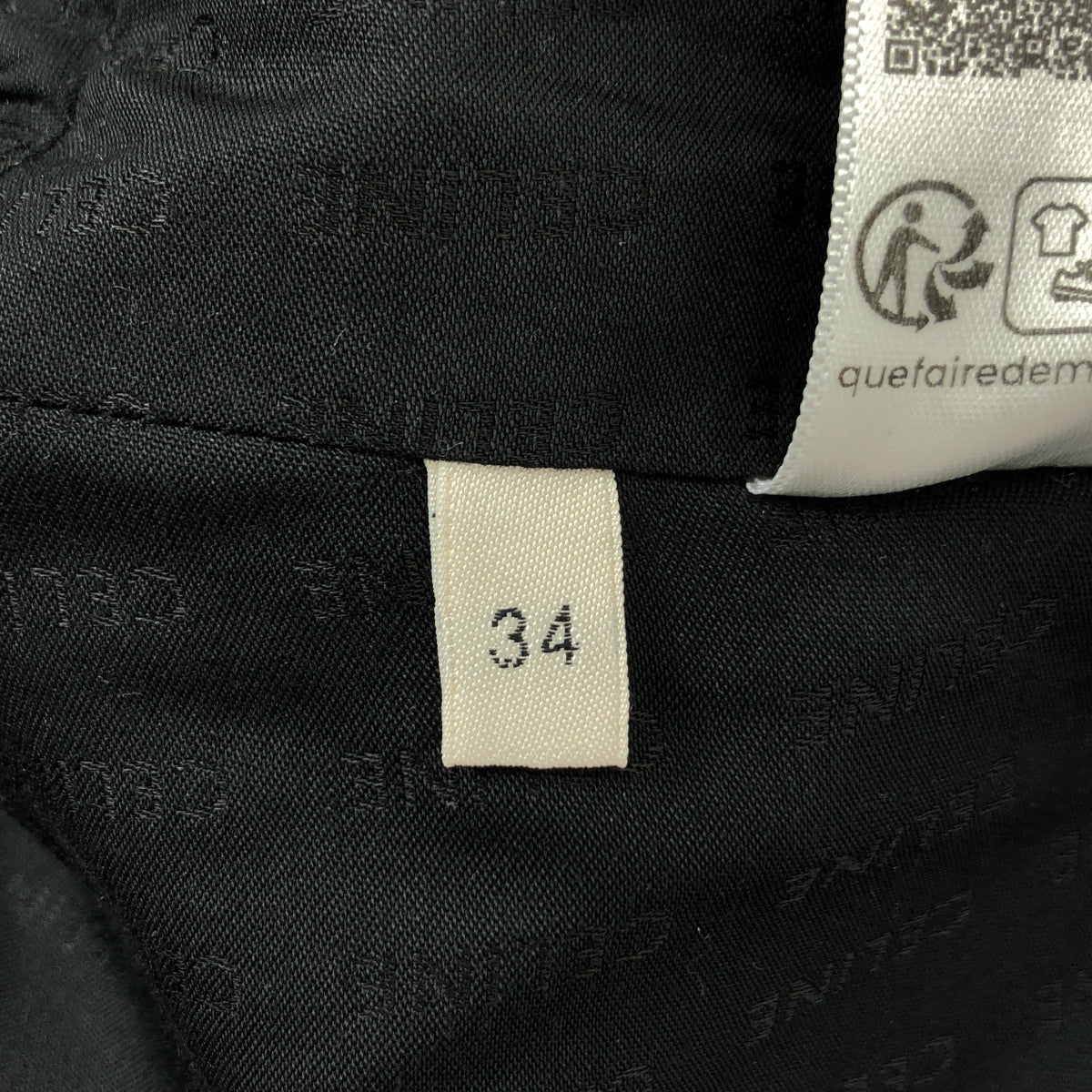 【美品】  CELINE / セリーヌ | chasseur tweed jacket / 金ボタン シャスール ツイード ジャケット / ロゴ総裏地 | 34 | ブラック | レディース