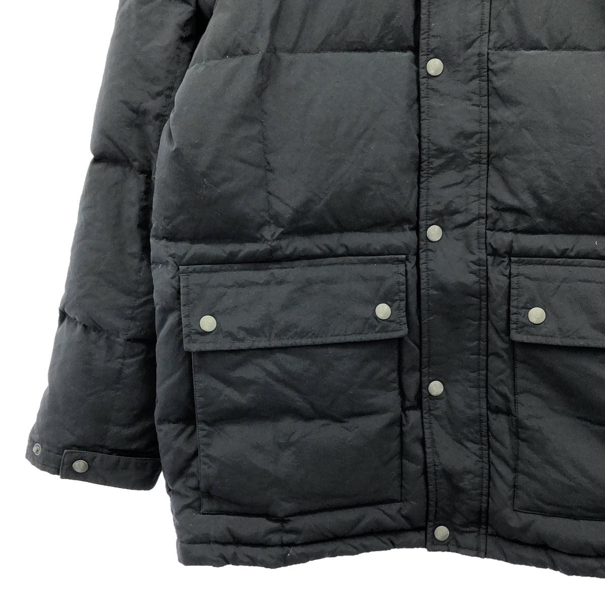 Eddie Bauer | KARA KORAM / EB700 FILL POWER / Karakoram Down Overcoat / Detachable Hood | S | Black | Men's