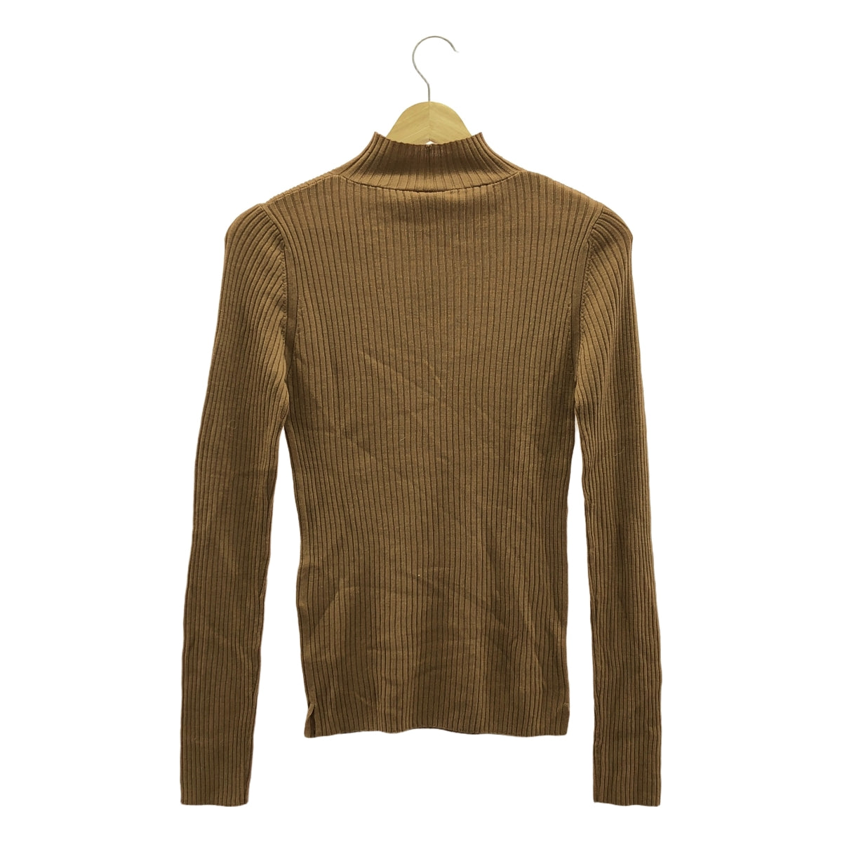【美品】  Ron Herman / ロンハーマン | ハイネック リブニット | XS | ベージュ | レディース