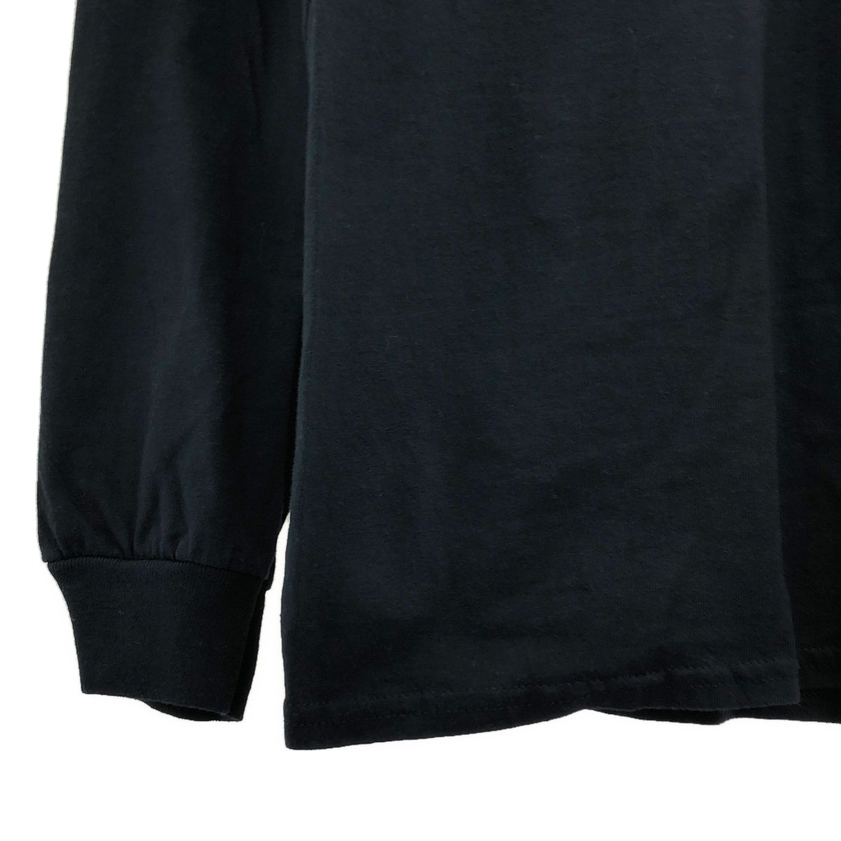 風與海 |背面標誌印花剪裁與縫製 | M |黑色 |男士