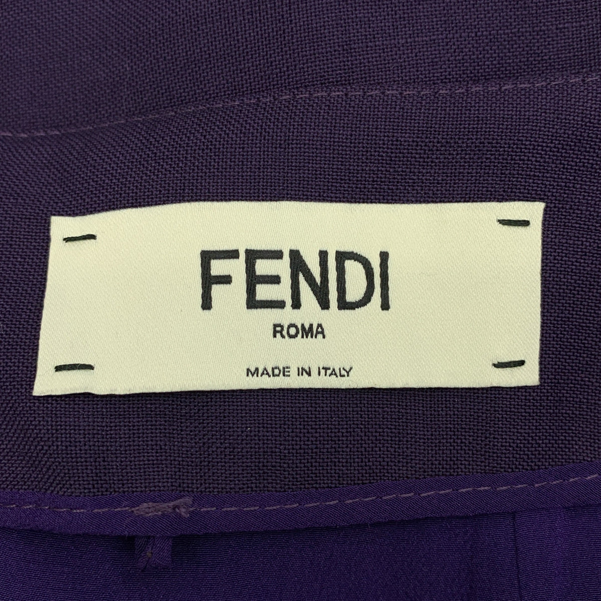 FENDI / フェンディ | モヘヤ ウール サイドプリーツ ロング スカート | 40 | レディース