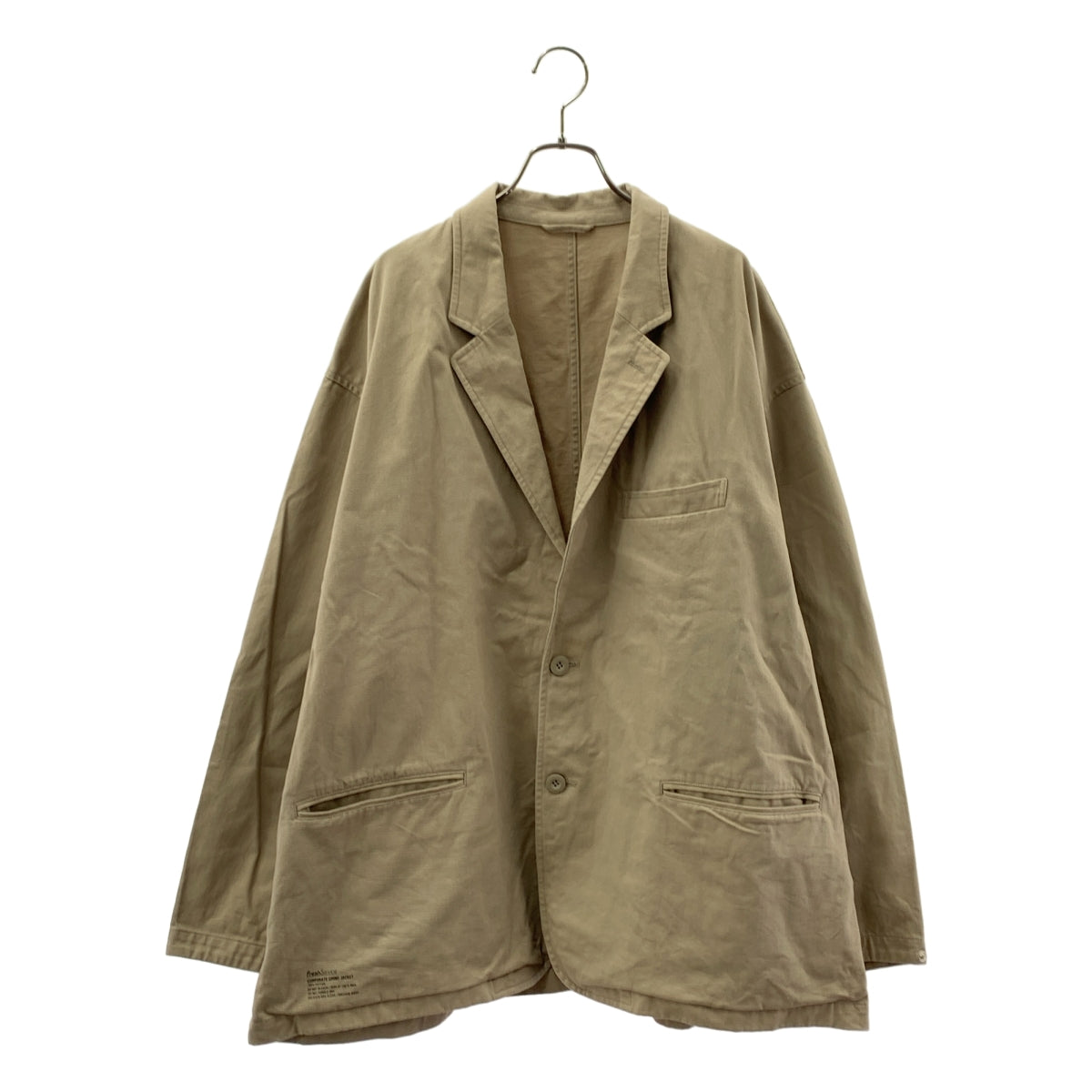FreshService / 신선한 서비스 | CORPORATE CHINO JACKET / 치노 싱 불 브레스트 재킷 | L | 남성