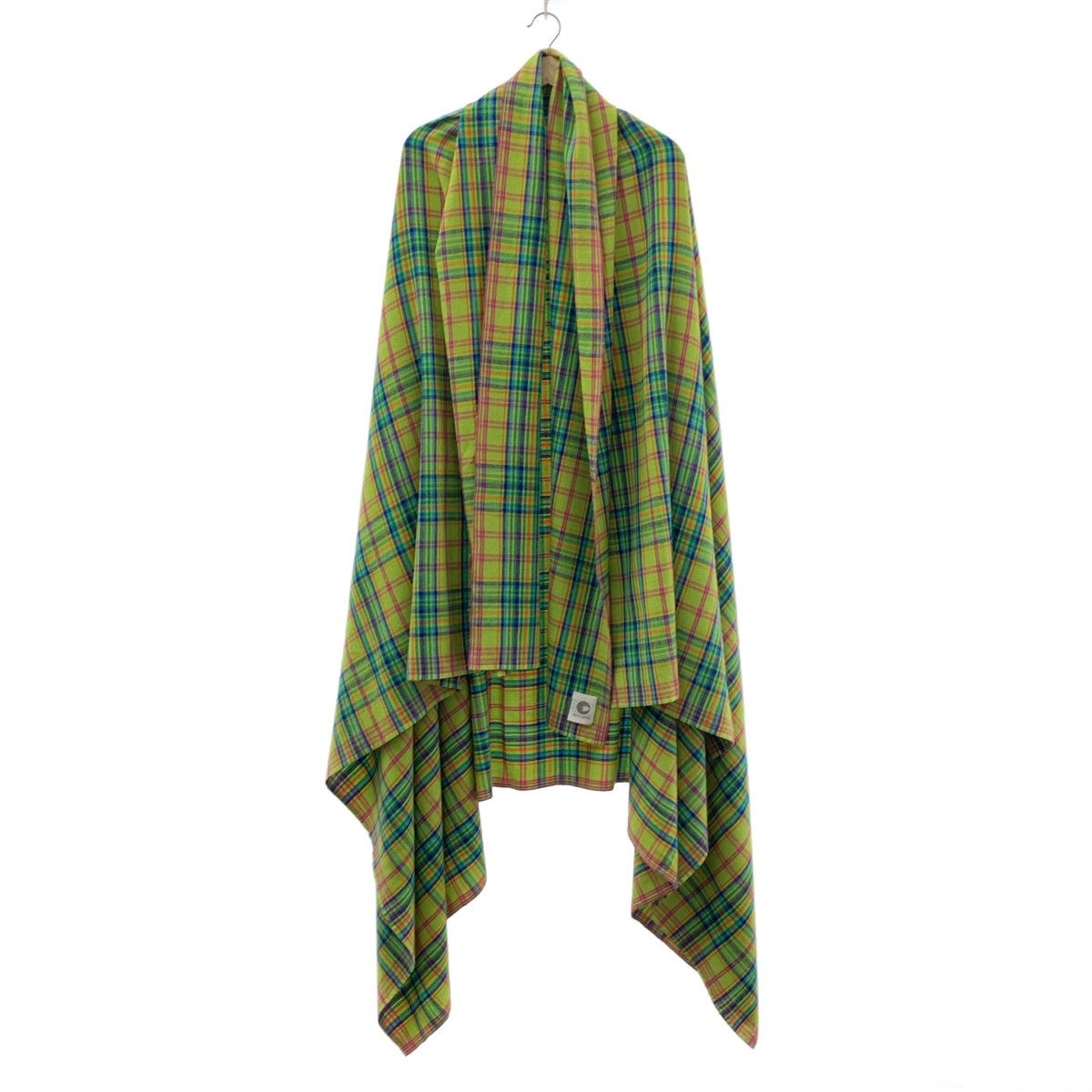 denis colomb / Denis Colomb | 羊絨和絲綢格紋大披肩/披肩 |