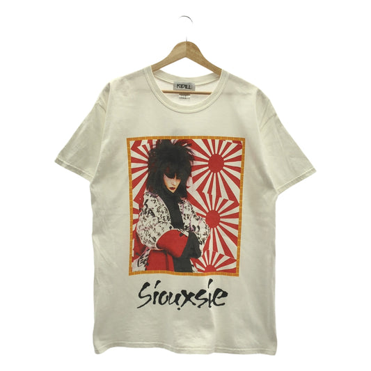 KIDILL | 2019AW | Siouxsie Sioux Tee Siouxsie Sioux Japanese Chaos Print T-shirt | FREE | Men's