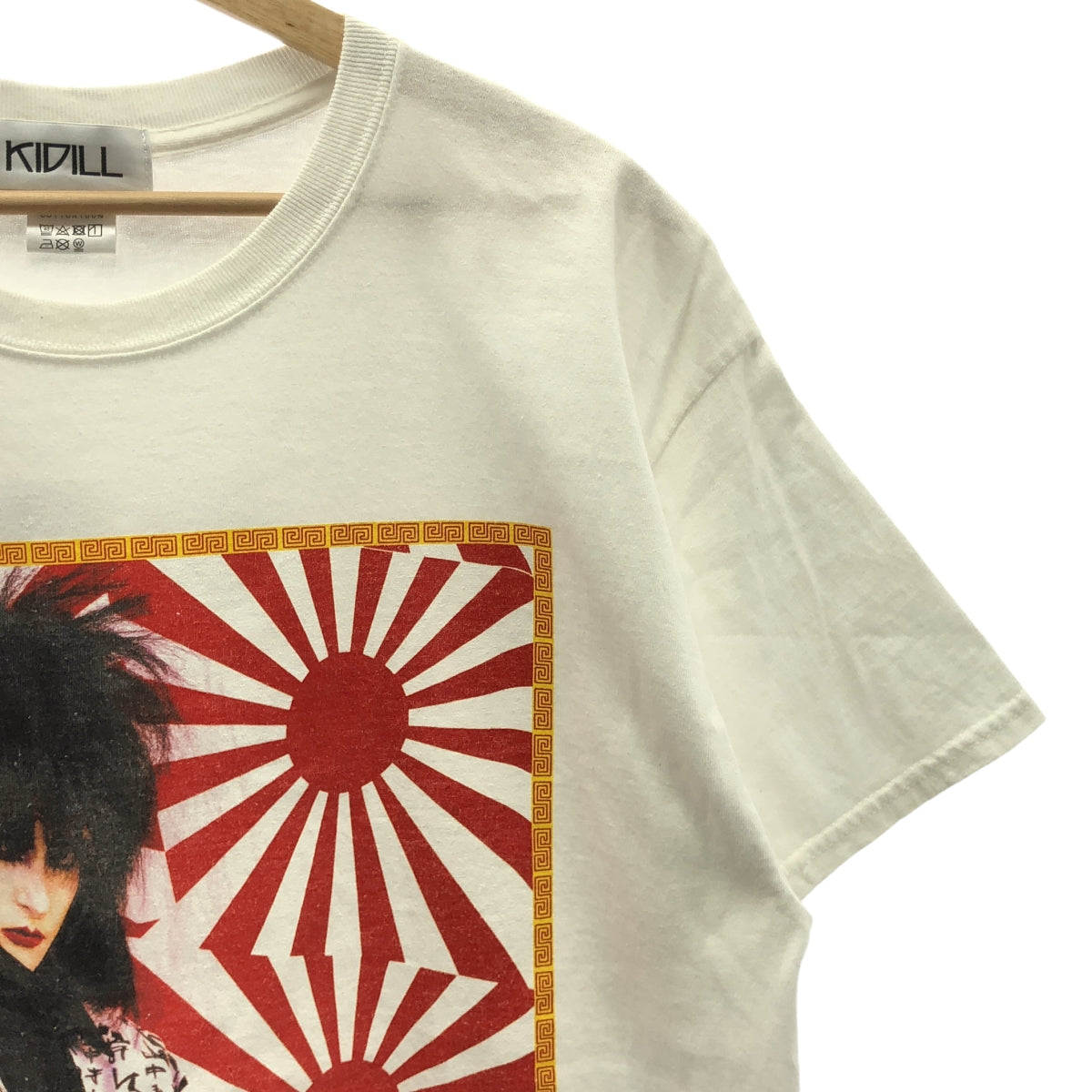 KIDILL | 2019AW | Siouxsie Sioux Tee Siouxsie Sioux Japanese Chaos Print T-shirt | FREE | Men's