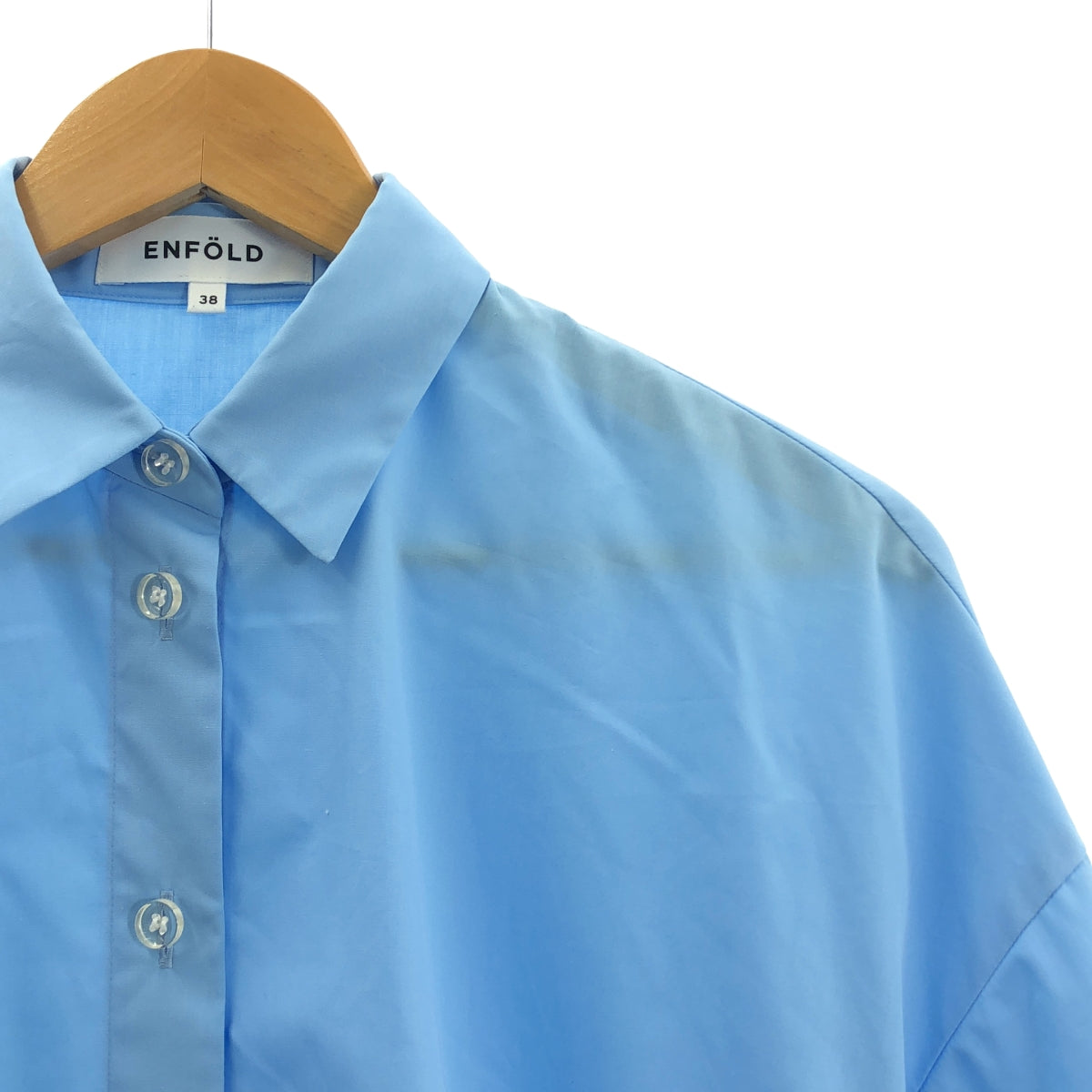 ENFOLD BALLON HEM SHIRT ブラウス　38ワンサイズ ENFÖLD OFFICIAL ONLINE STORE | エンフォルド公式通販
