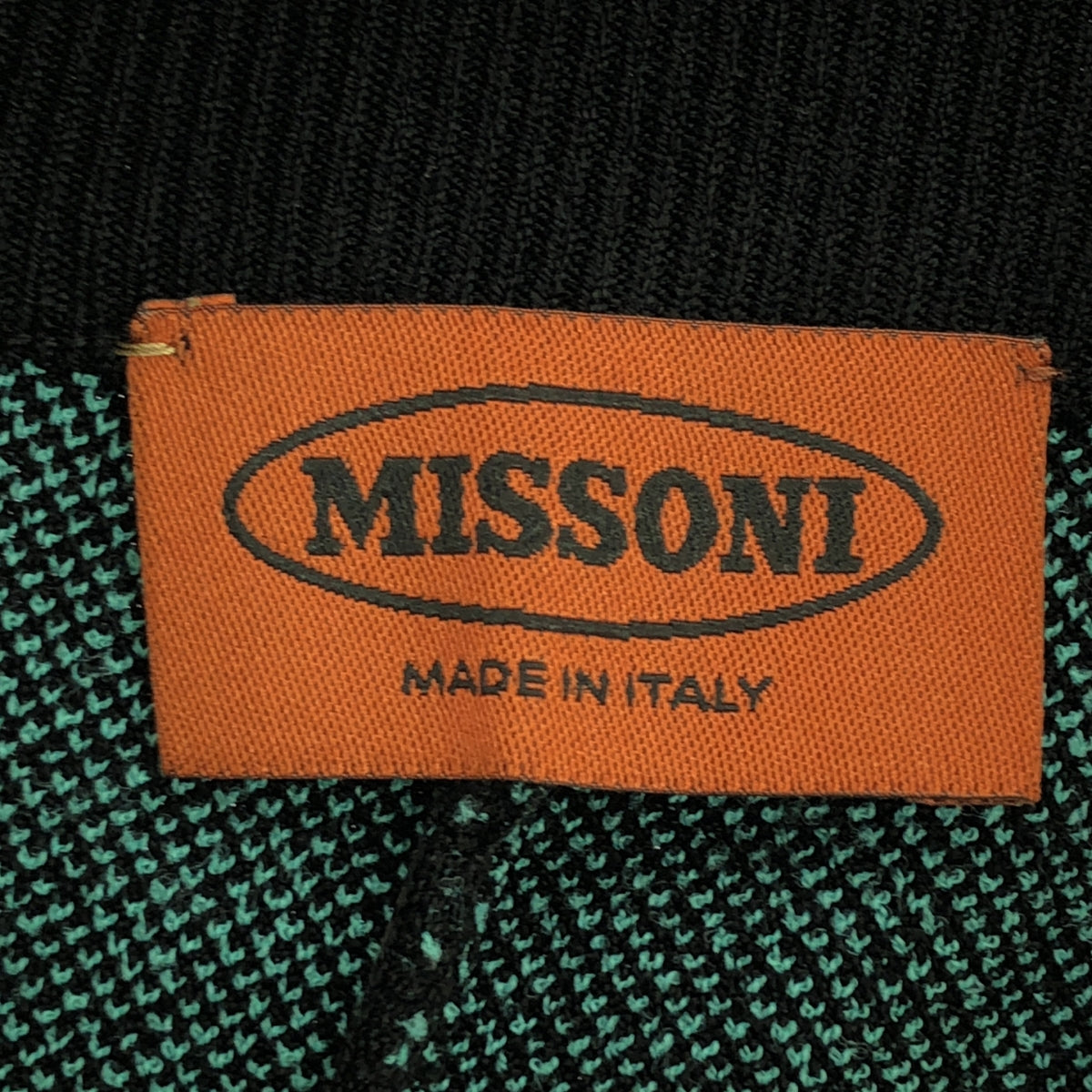 MISSONI / 미소니 | 테두리 니트 레깅스 바지 | XS | 블랙 / 멀티 | 여성