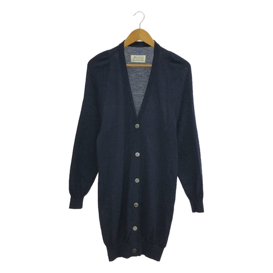 Maison Martin Margiela | 2010AW | Kokonoe Alpaca Blend Long Knit Cardigan | XS | Navy | Women's