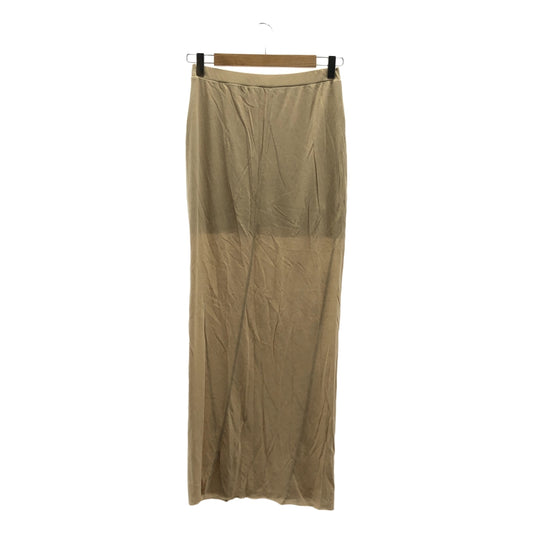 Plage / Plage | 2023SS | C/L Sheer Jersey Skirt | F | Women's