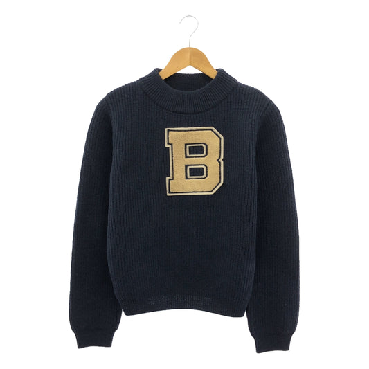 【美品】  MADISON BLUE / マディソンブルー | 2024SS | SCHOOL RIB KNIT PO ニット | 00(XS) | ネイビー | レディース