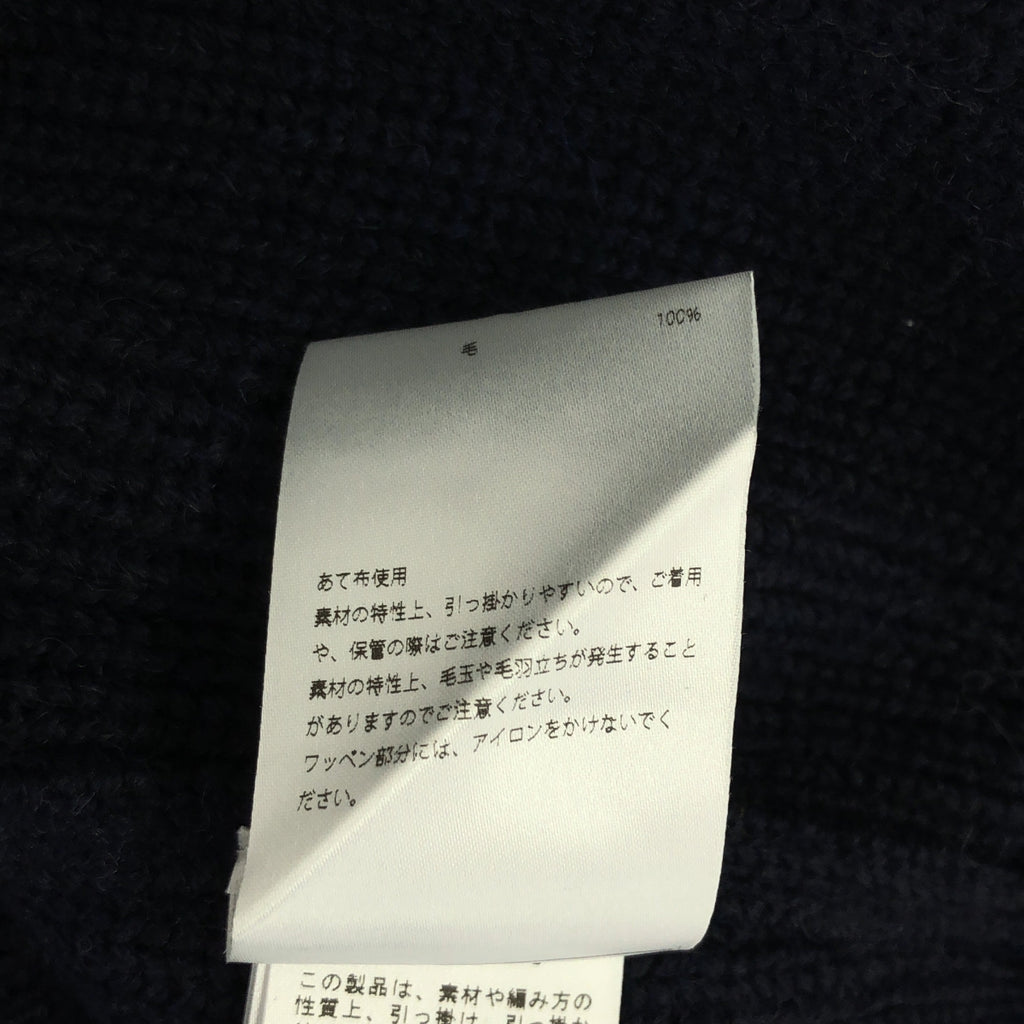 [狀況良好] 麥迪遜藍 | 2024SS |學校羅紋針織 PO 針織 | 00(XS) |海軍 |女性的