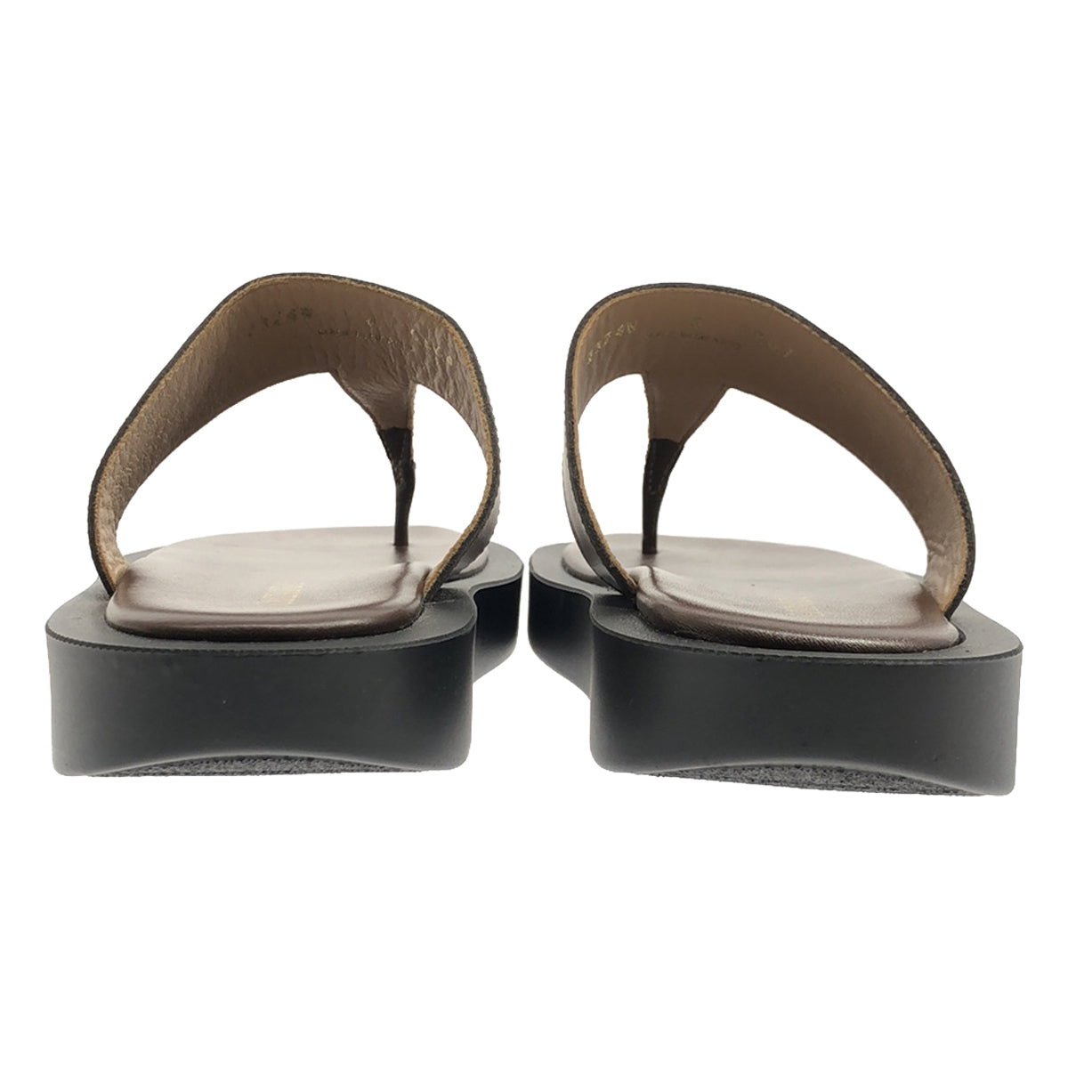 [Good Condition] CAMINANDO | 2023SS | Deuxieme Classe THONG PLATFORM Leather Thong Platform Sandals | 8 | Chairo | Women's