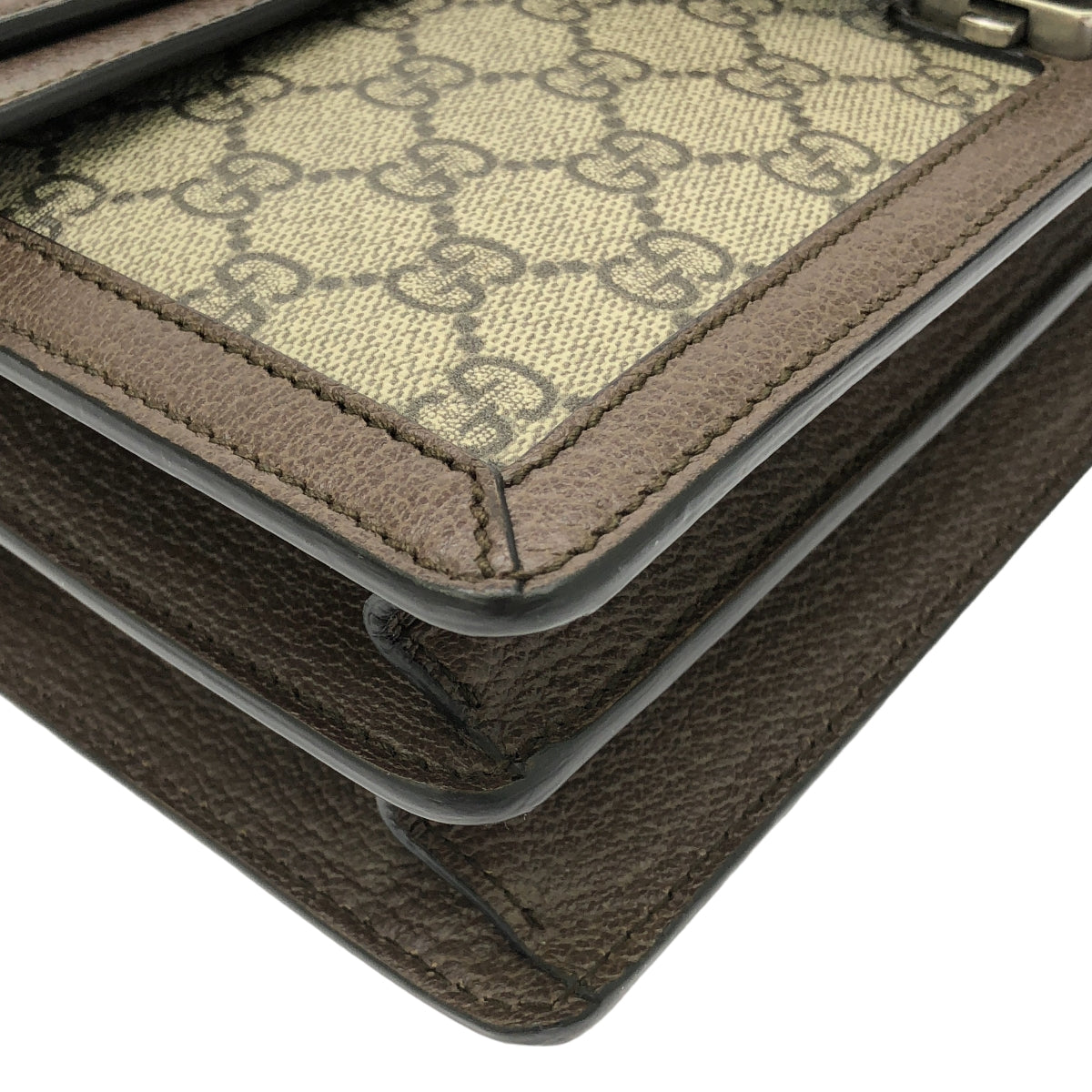 GUCCI / 古馳 | 狄俄尼索斯單肩包鏈單肩包 | 棕色 | 女款