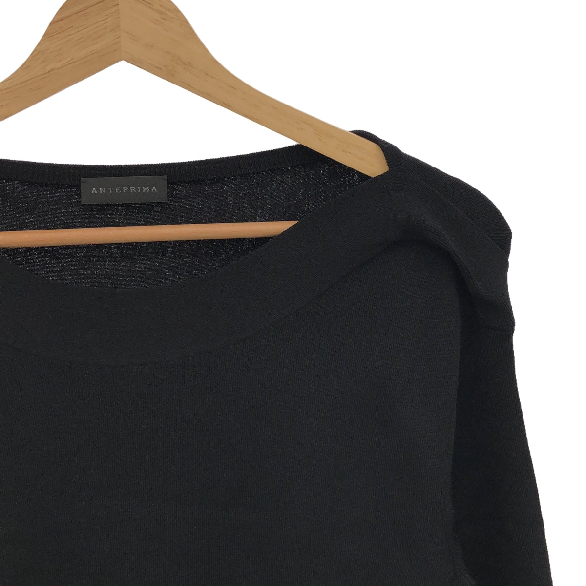 ANTEPRIMA | Rayon ribbed pullover top | 40 | Women's