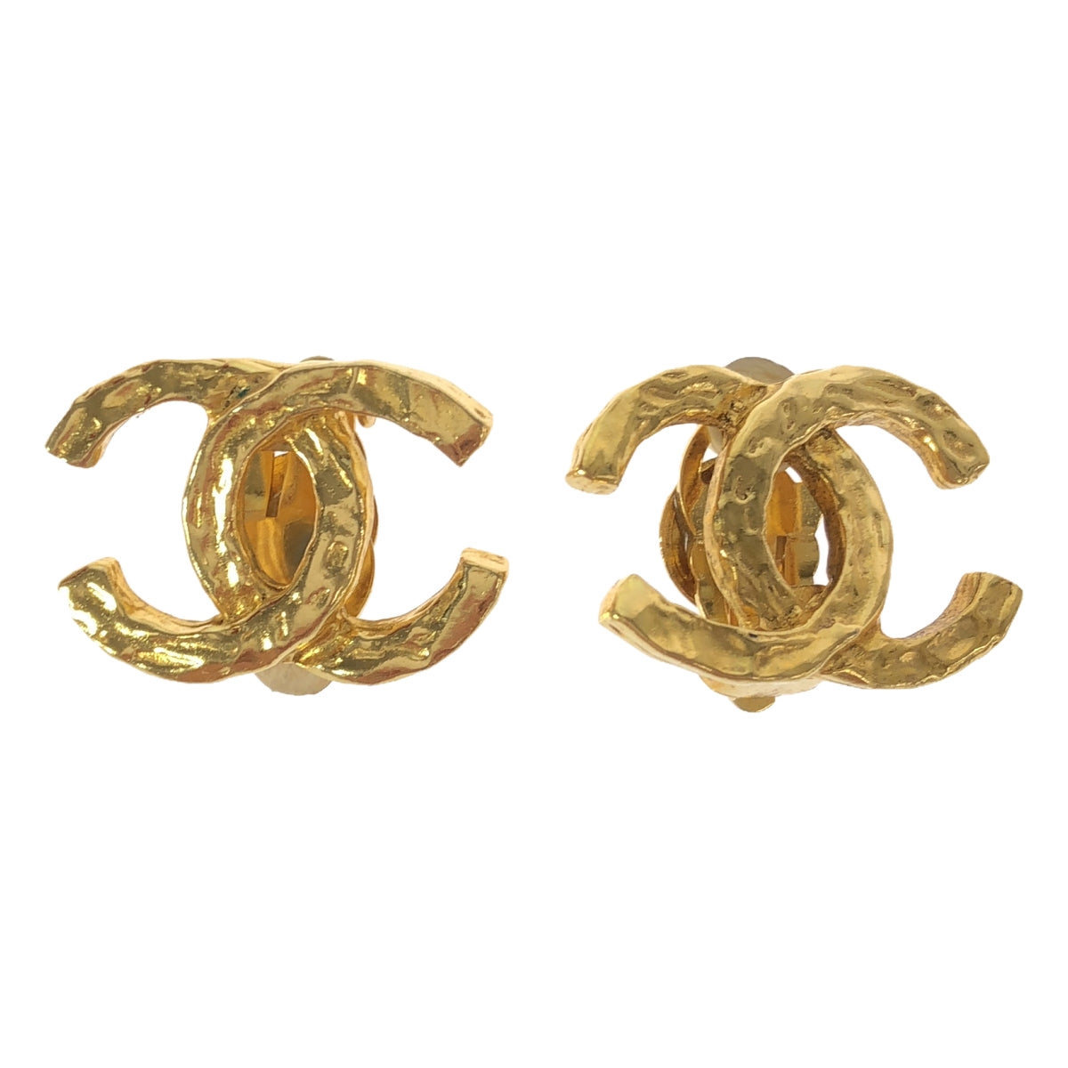 CHANEL | Vintage logo Coco mark earrings |