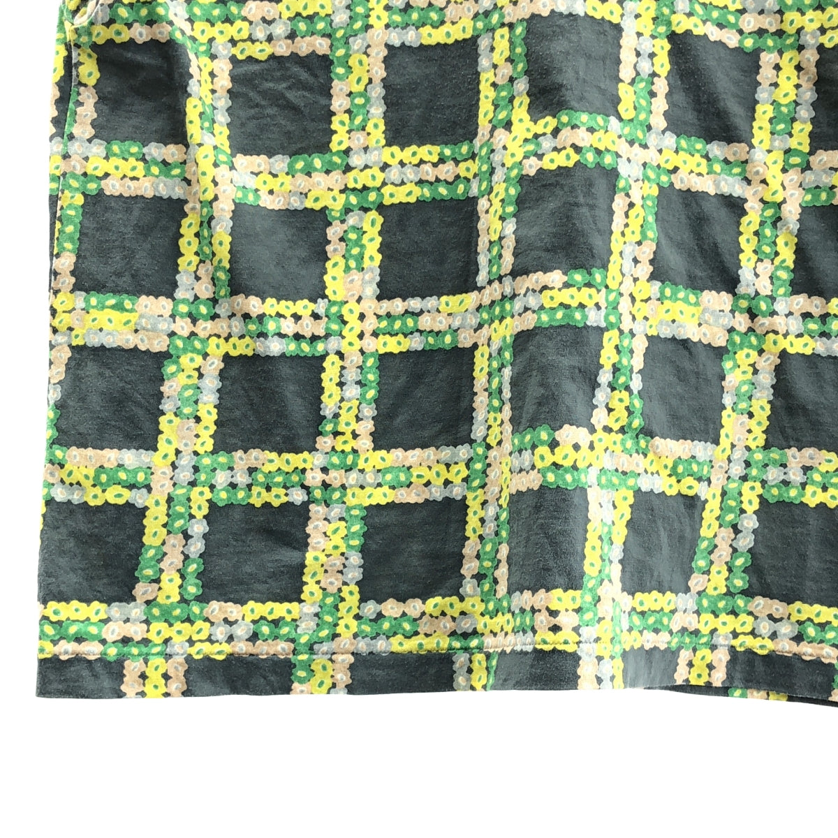 mina perhonen / ミナペルホネン | 2022SS | flower gate / フラワーゲート 総柄 クルーネック スリーブレス カットソー | 40 |