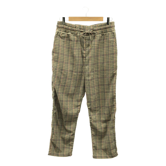 DROLE DE MONSIEUR | All-over print drawstring easy pants | L | Men's