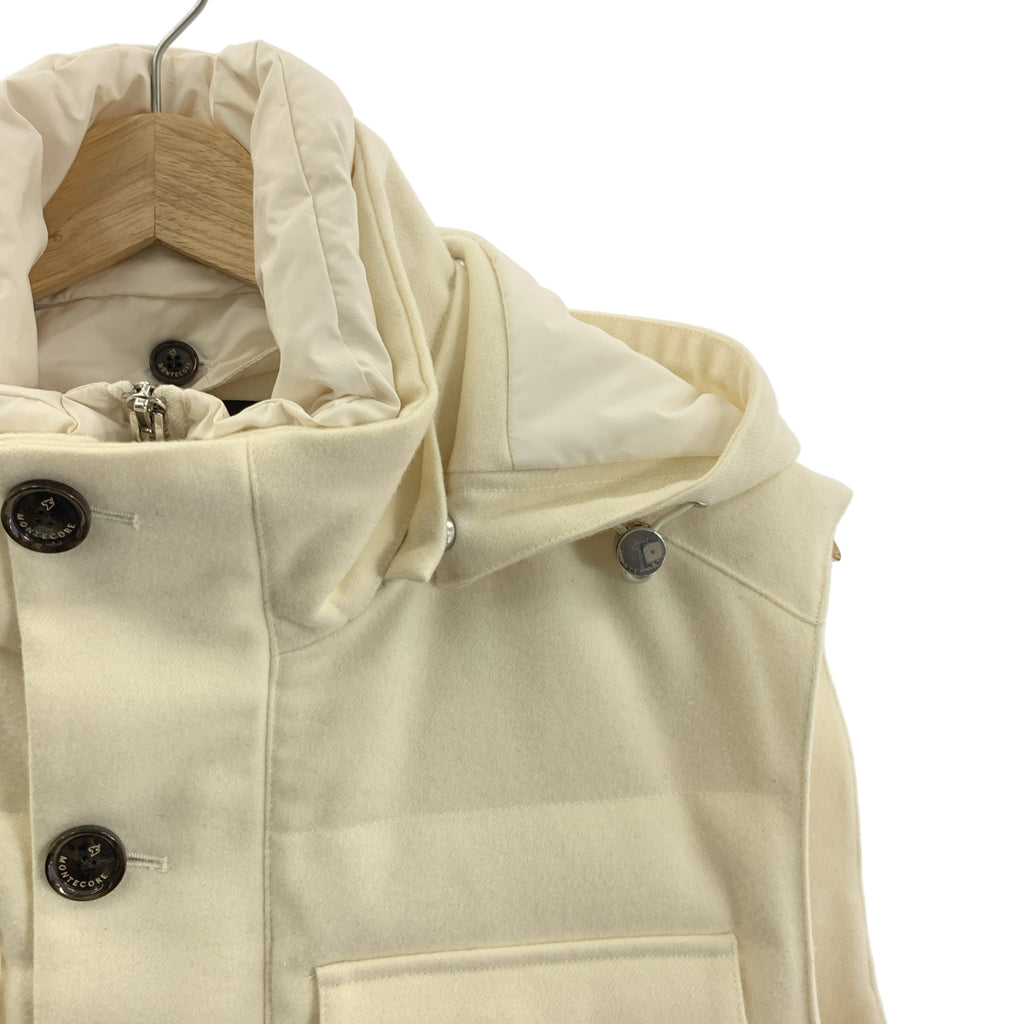 Montecore | 羊毛尼龍雙拉鍊羽絨背心 | 尺寸 50 | 男士