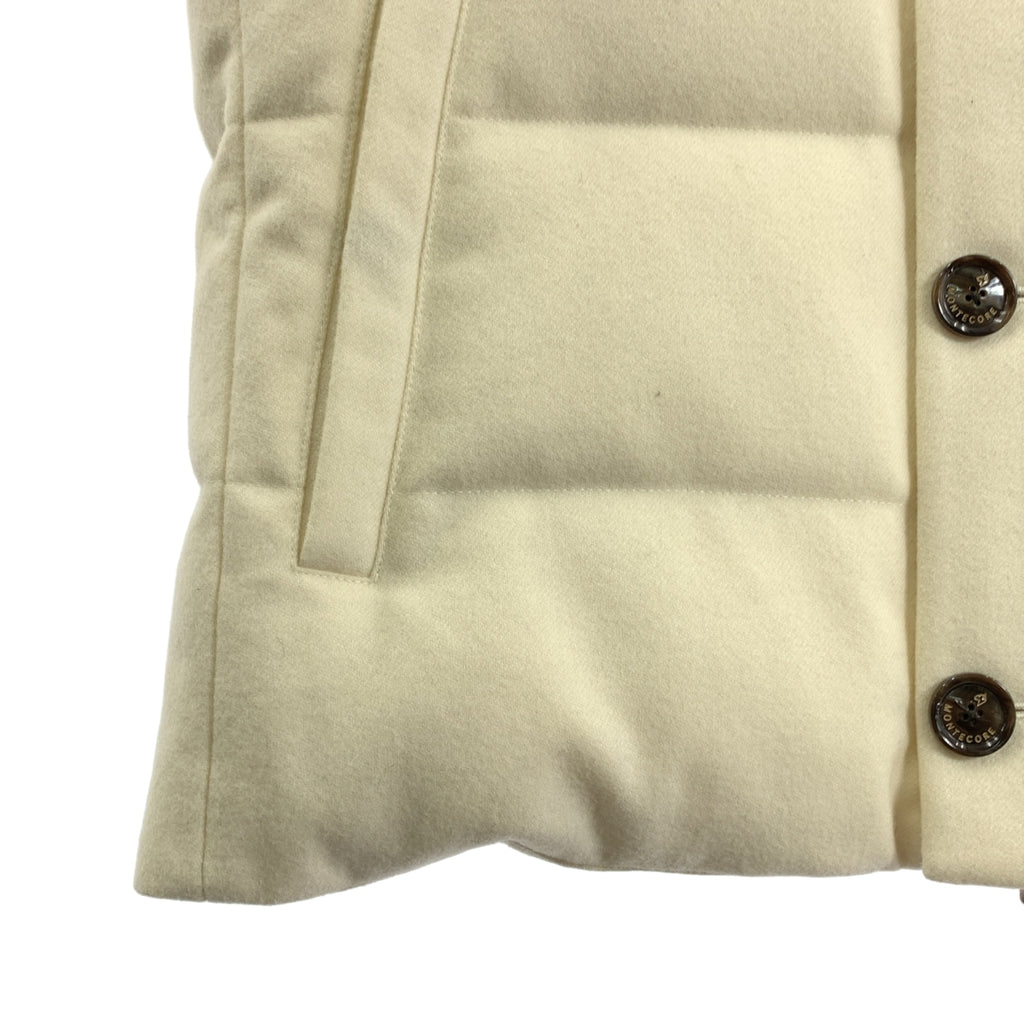 Montecore | 羊毛尼龍雙拉鍊羽絨背心 | 尺寸 50 | 男士