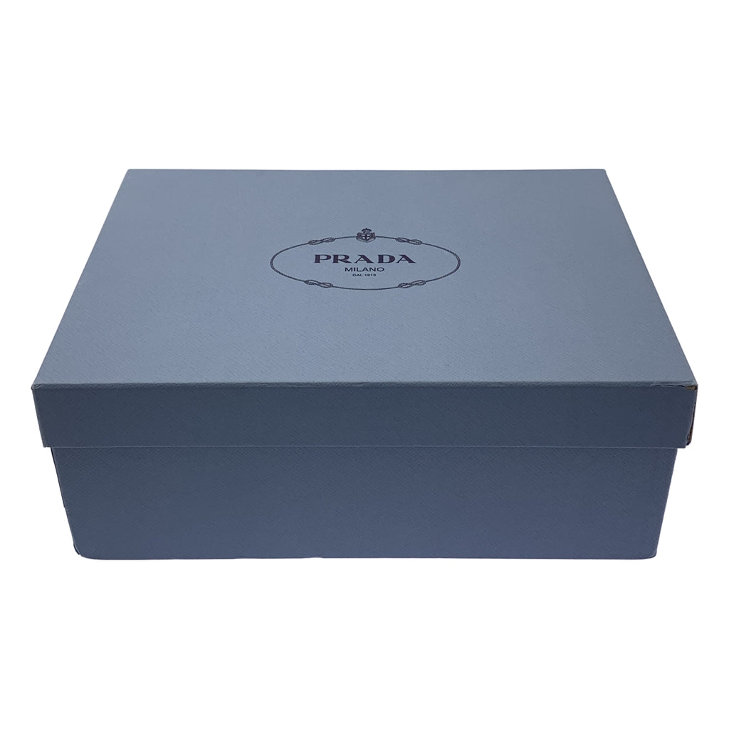 PRADA / 프라다 | 모노리스 브러쉬 가죽 포인티드 투 로퍼 | 40 |