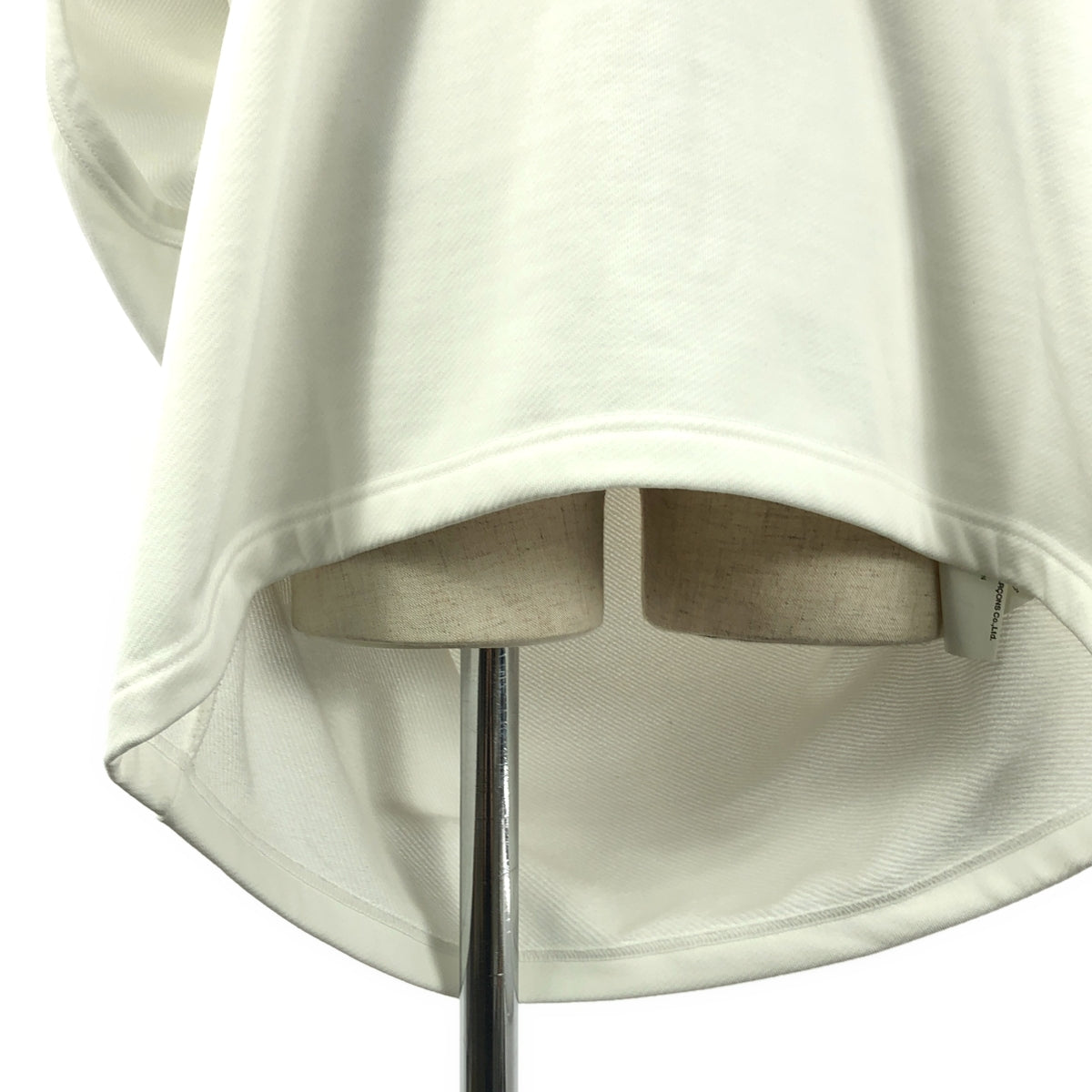 【미품】 COMME des GARCONS / 콤데 갤슨 | 2025SS | Cocoon T-Shirt 변형 코쿤 컷소우 | M | 화이트 | 여성