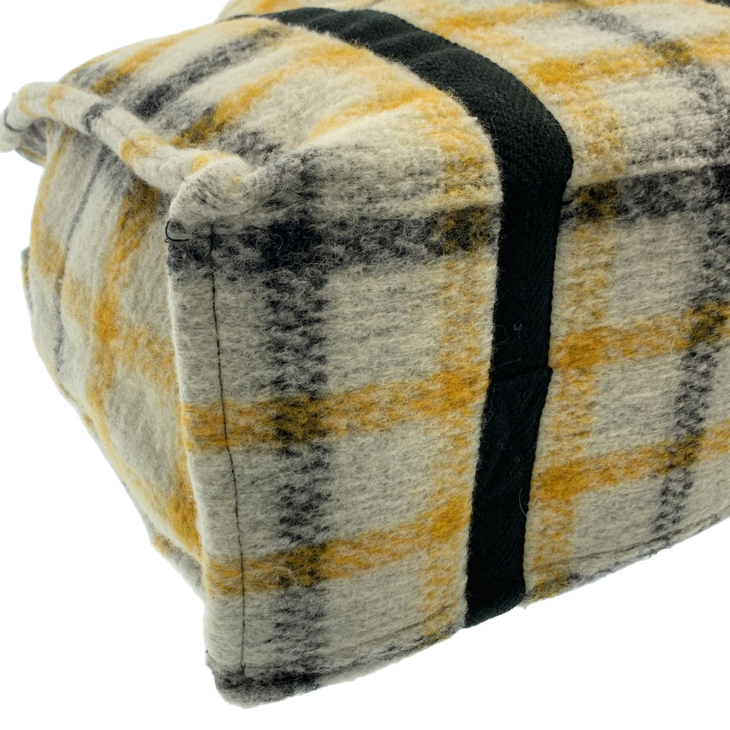 ISABEL MARANT / イザベルマラン | ウール チェック トートバッグ |