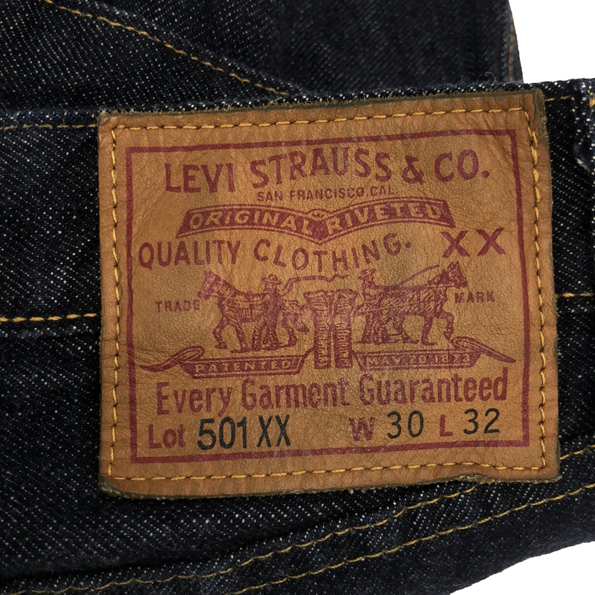 LEVI'S VINTAGE CLOTHING LVC / リーバイスヴィンテージクロージング | 1947モデル 501(R) JEANS NEW RINSE / セルビッチ デニムパンツ | 30 | メンズ