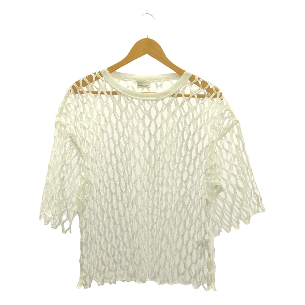 DRIES VAN NOTEN / 드리스 반 노텐 | 메쉬 탑스 티셔츠 | XS | 여성