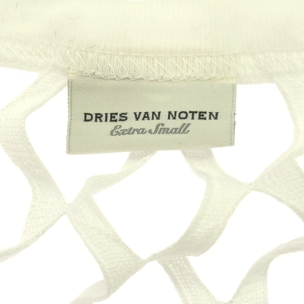 DRIES VAN NOTEN / 드리스 반 노텐 | 메쉬 탑스 티셔츠 | XS | 여성