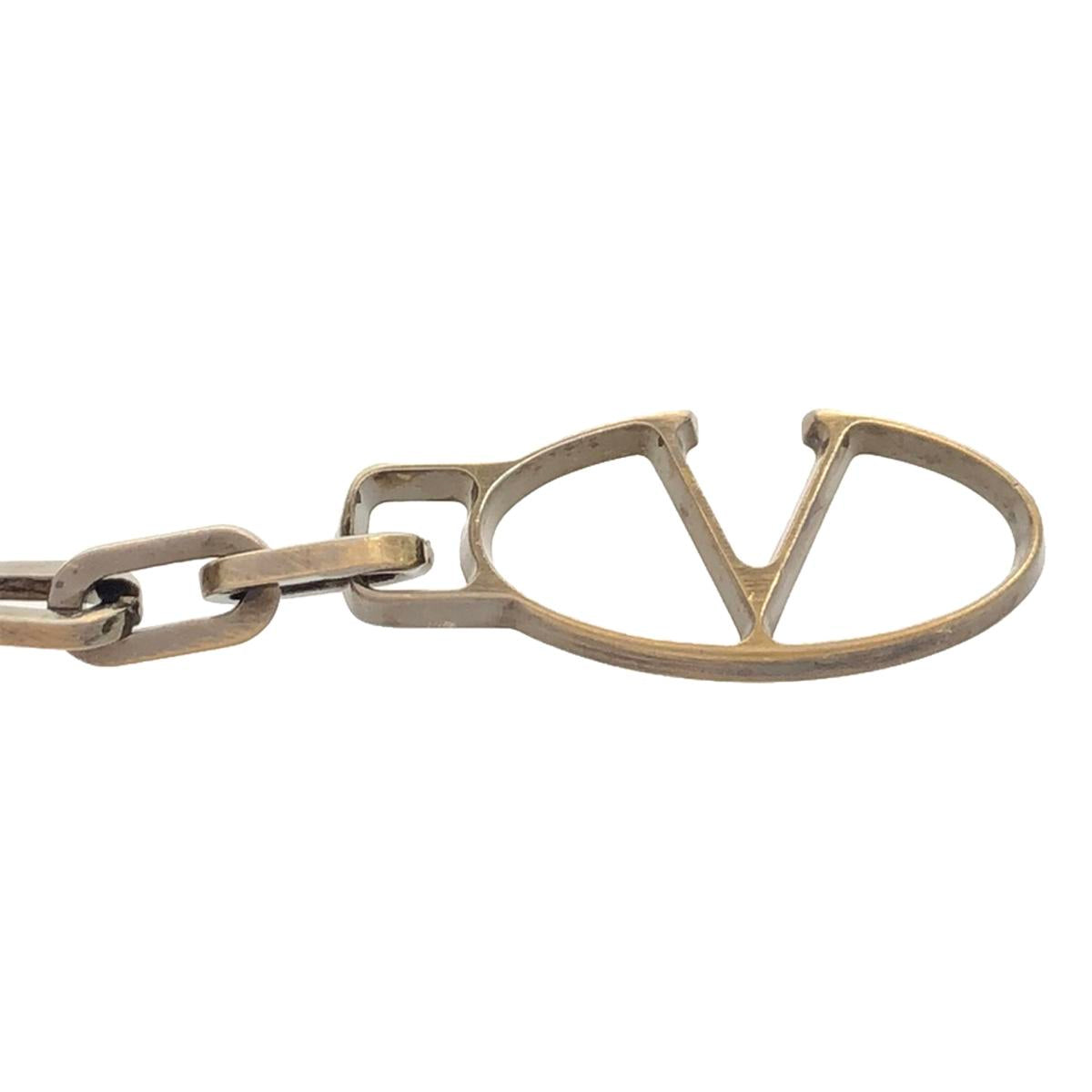 VALENTINO GARAVANI / ヴァレンティノガラヴァーニ | クリスタル スワロフスキー装飾 メタルビーズ ロングネックレス | レディース