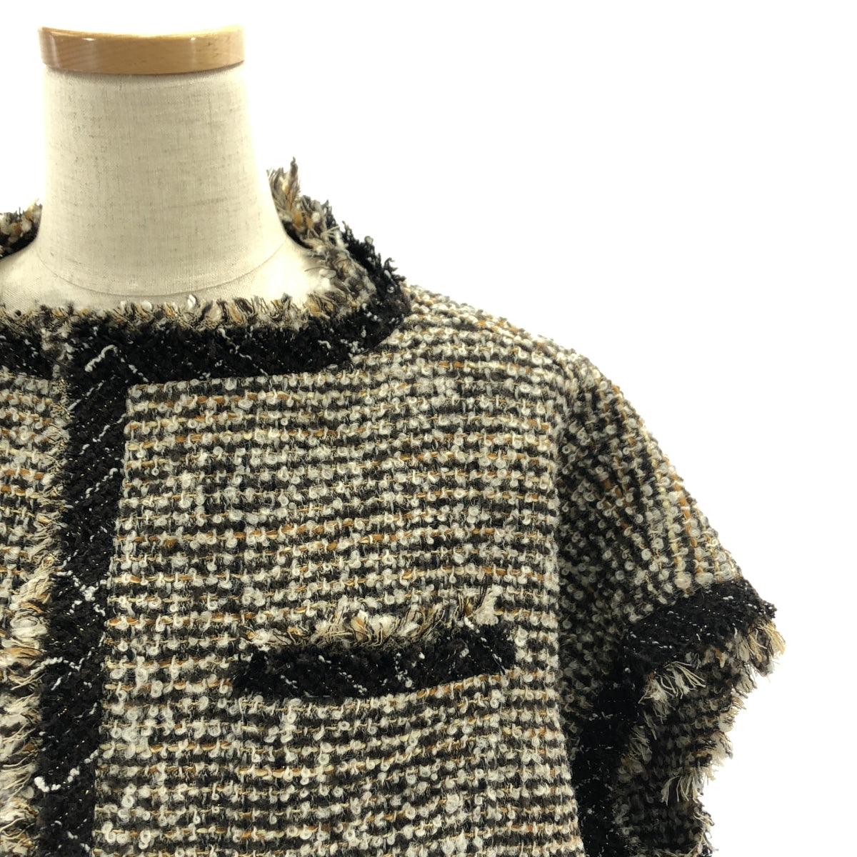 sacai / サカイ | Tweed Vest ツイード ベスト | 2 |