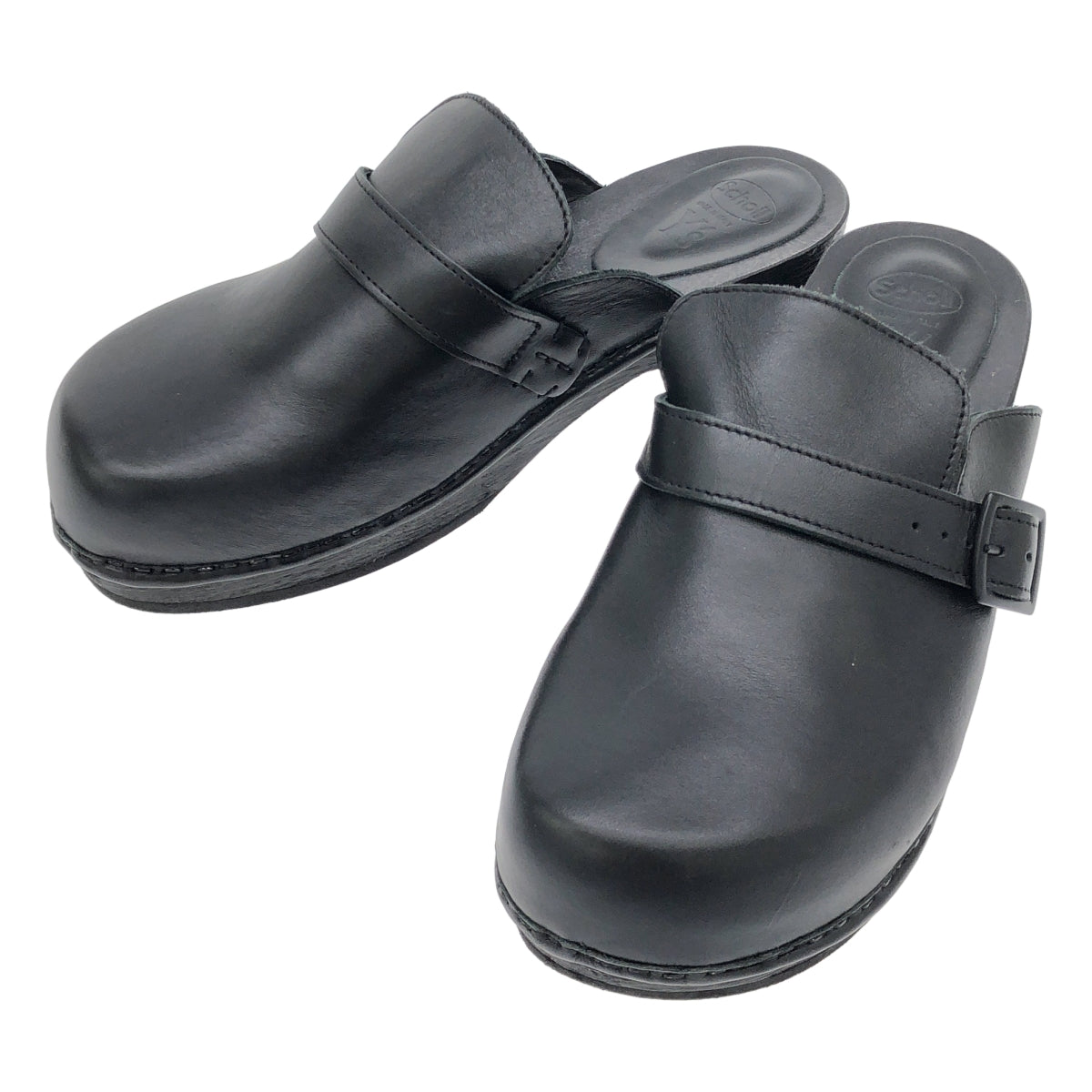 Y's / ワイズヨウジヤマモト | scholl / レザー ストラップ サボ サンダル | 40 | レディース