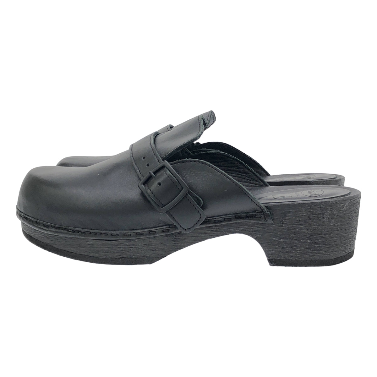 Y's / ワイズヨウジヤマモト | scholl / レザー ストラップ サボ サンダル | 40 | レディース