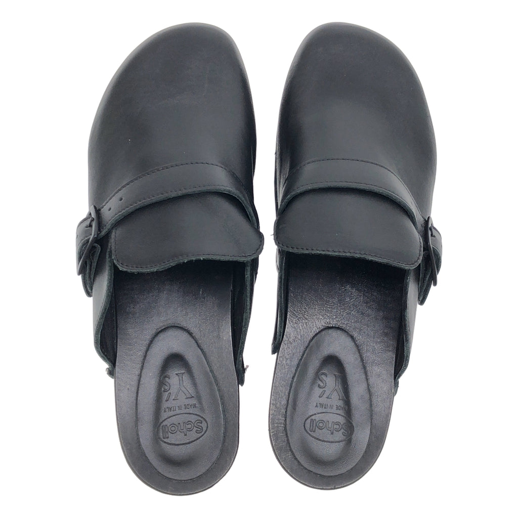 Y's / ワイズヨウジヤマモト | scholl / レザー ストラップ サボ サンダル | 40 | レディース