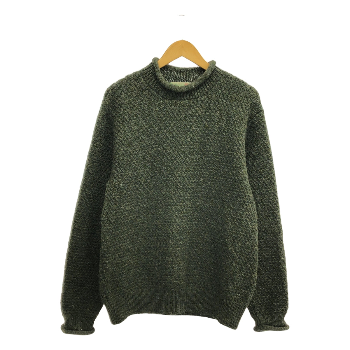 Kilkeel / キルキール | ハイネック ウールニット | 40 | オリーブ | メンズ