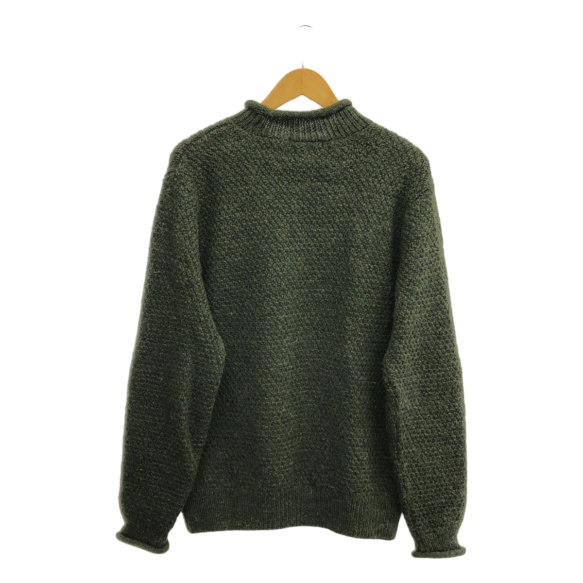 Kilkeel / キルキール | ハイネック ウールニット | 40 | オリーブ | メンズ