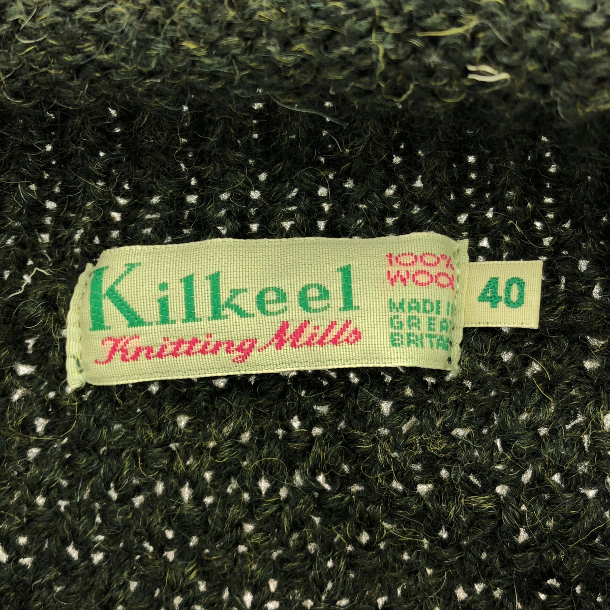 Kilkeel / キルキール | ハイネック ウールニット | 40 | オリーブ | メンズ