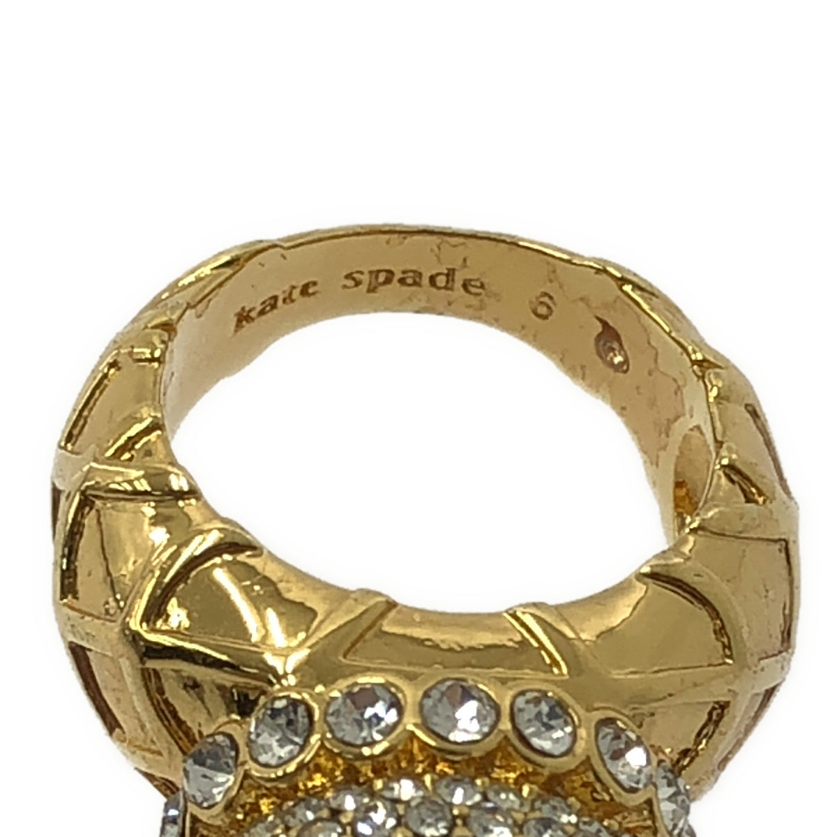 KATE SPADE / ケイトスペード | サンデー アイス クリーム ステートメント リング アクセサリー | ゴールド | レディース