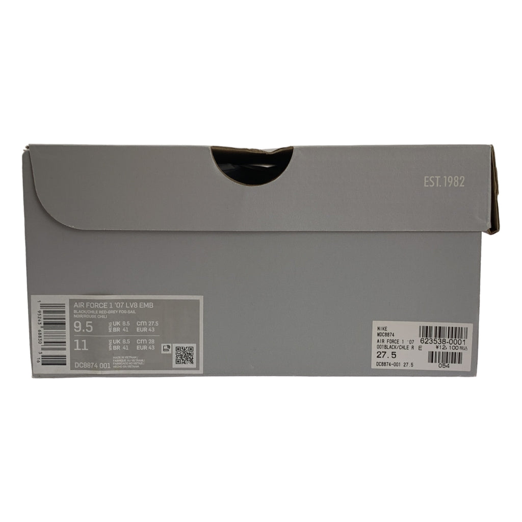 NIKE / ナイキ | AIR FORCE 1 07 LV8 EMB エレベイト エンベデッド スニーカー/ DC8874-001 | 27.5 | メンズ