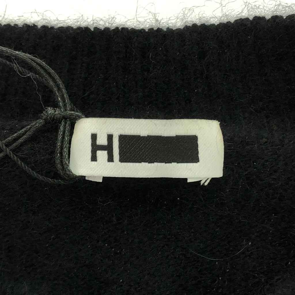 【美品】  H BEAUTY&YOUTH / エイチビューティアンドユース | 2023AW | ＜H＞CROPPED KNIT CARDIGAN クロップドニットカーディガン | ブラック | レディース