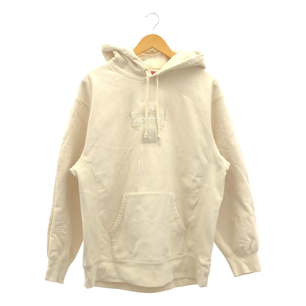 SUPREME | 2020 秋冬 | 十字框標誌連帽衛衣 | L 碼 | 男款