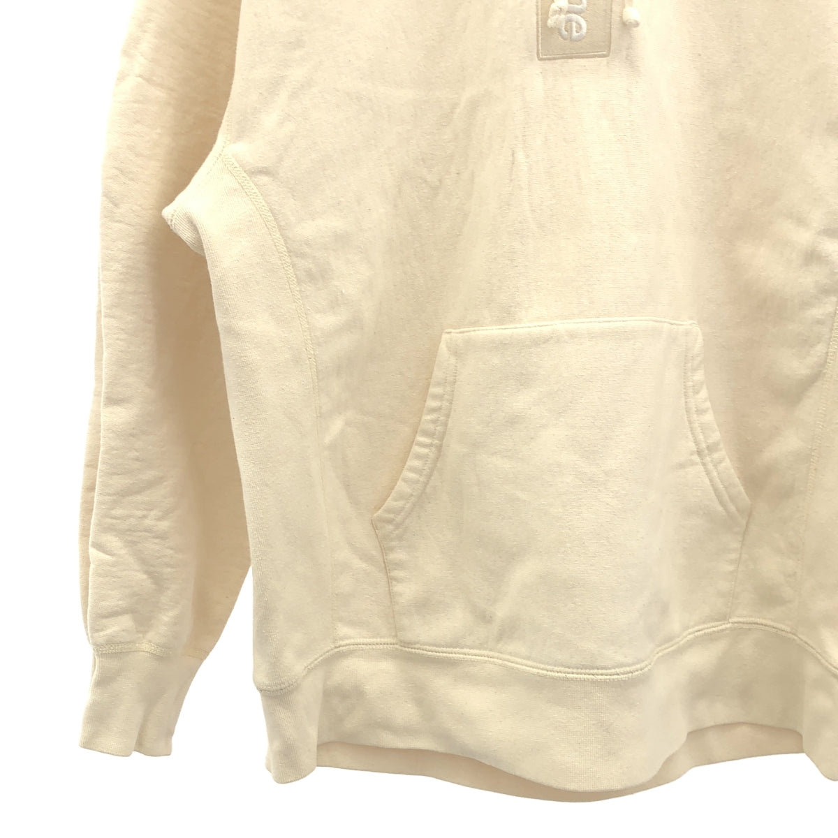 SUPREME / 슈프림 | 2020AW | Cross Box Logo Hooded Sweatshirt 크로스 박스 로고 후드 스웨트 파커 | L | 베이지 | 남성