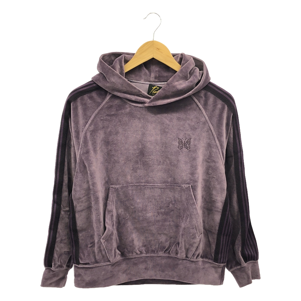 Needles | TRACK HOODY - C/PE VELOUR Track Hoodie | 2 | Purple | Women's