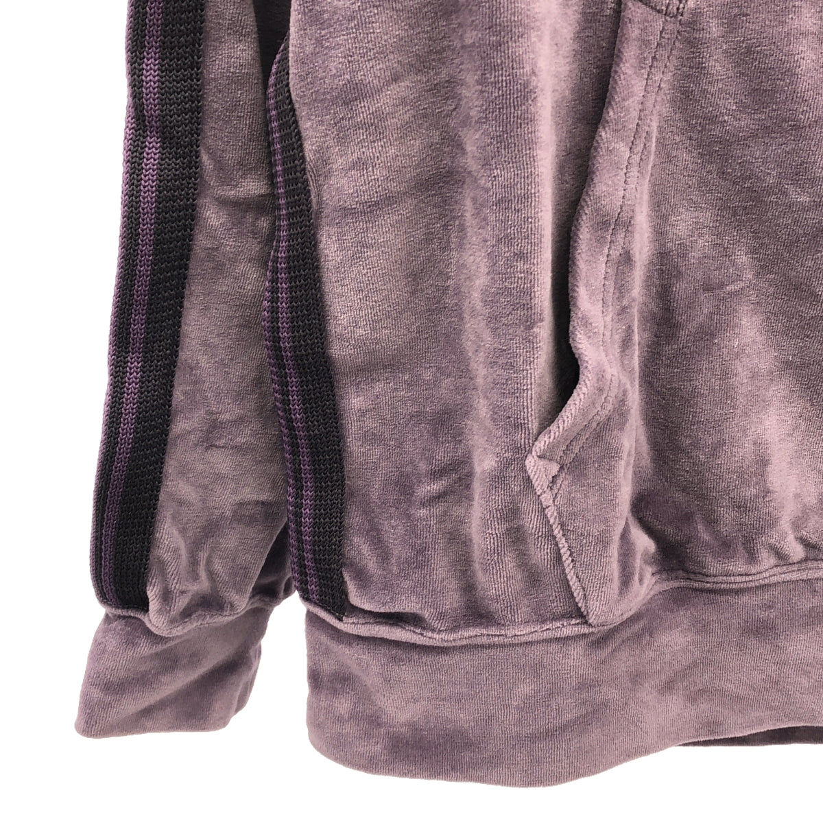 Needles | TRACK HOODY - C/PE VELOUR Track Hoodie | 2 | Purple | Women's