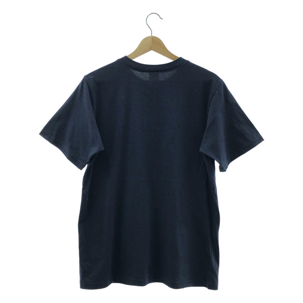 【美品】  South2West8 S2W8 / サウスツーウエストエイト | エンブロイダリー ロゴ ヘンリーネック Tシャツ カットソー | XS | ネイビー | メンズ