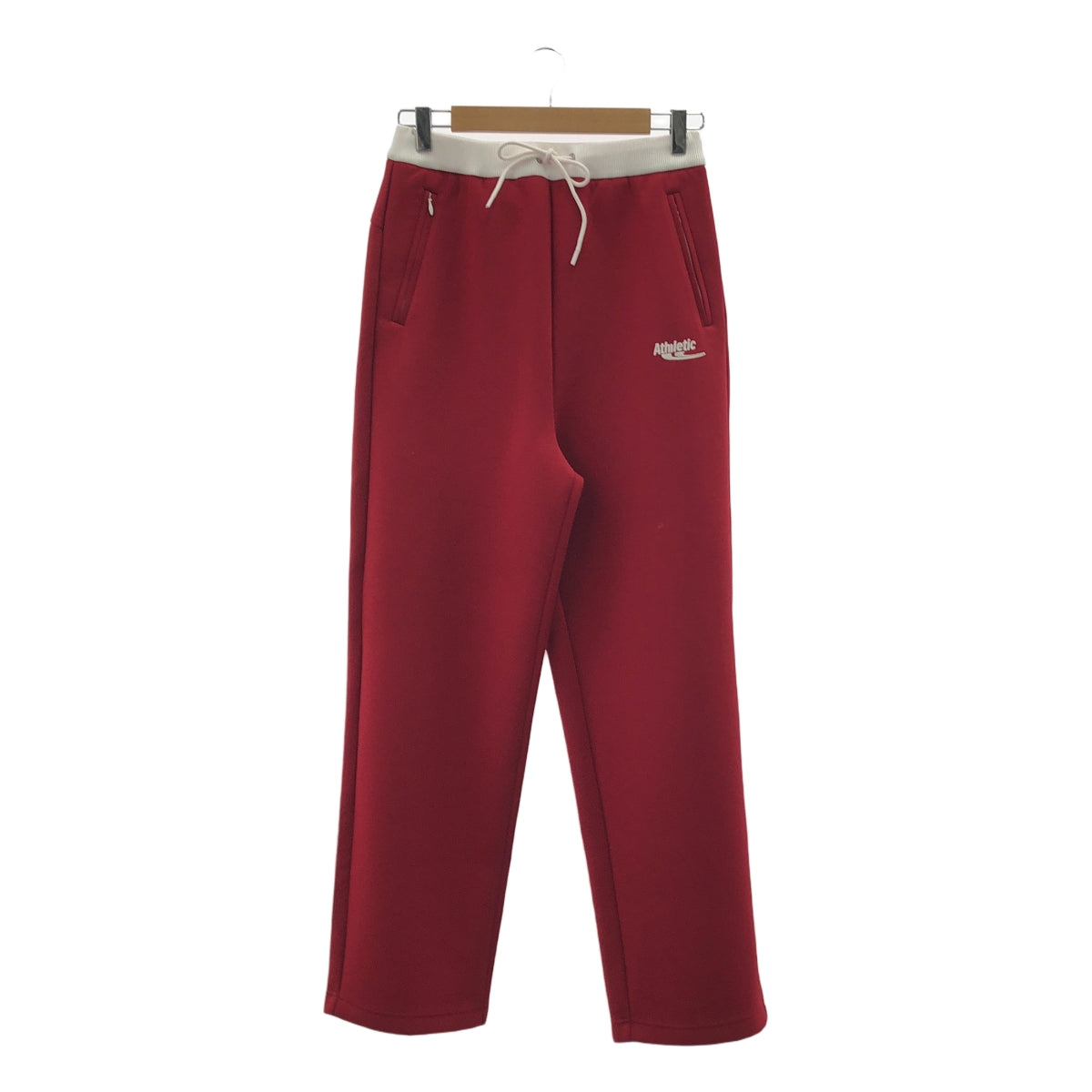 Shinzone / シンゾーン | 2025SS | AIR TRACK PANTS エアー トラックパンツ | レッド / ホワイト | レディース
