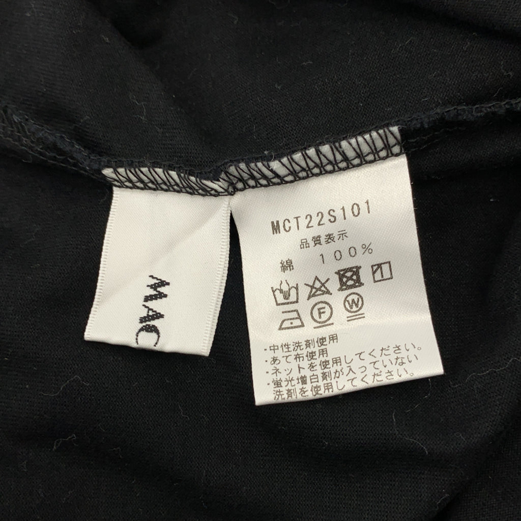 MACHATT / 마챗 | 백 오픈 하이넥 티셔츠 컷소우 |