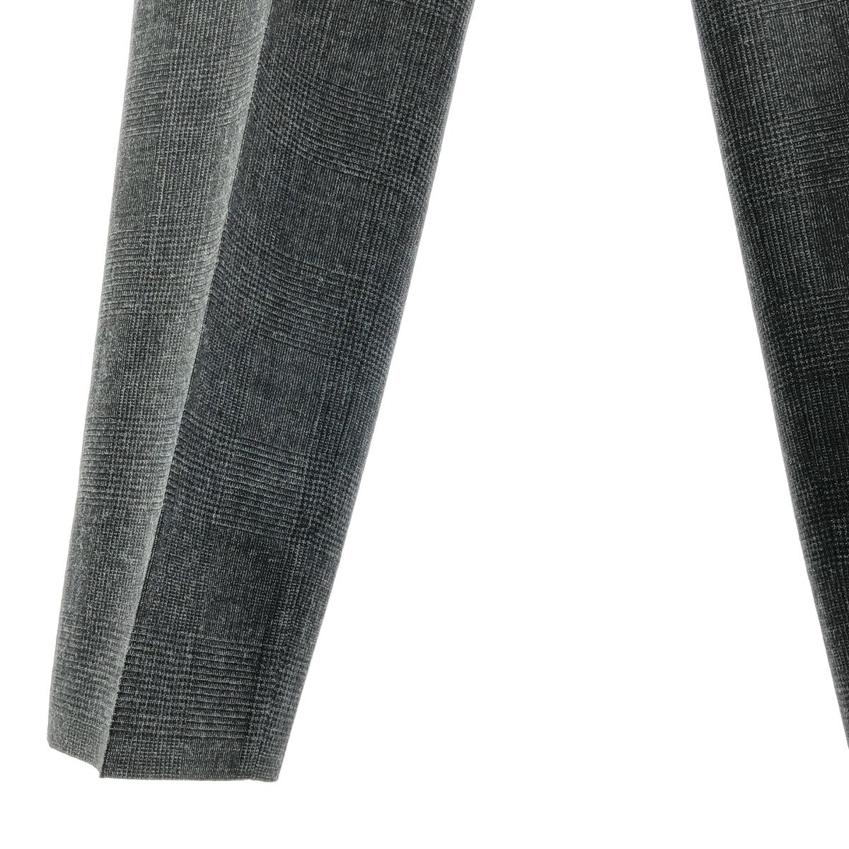 MARGARET HOWELL / マーガレットハウエル | × FOX BROTHERS / ウール スラックス パンツ | M | ダークグレー系 | メンズ