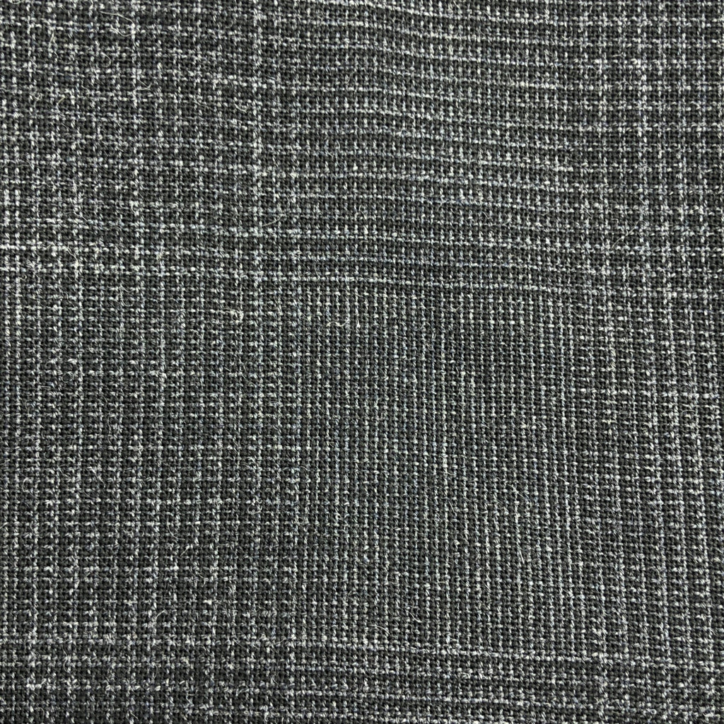 MARGARET HOWELL / マーガレットハウエル | × FOX BROTHERS / ウール スラックス パンツ | M | ダークグレー系 | メンズ